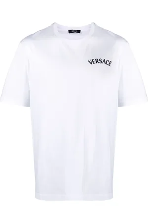VERSACE T-shirt Milano Stamp en coton