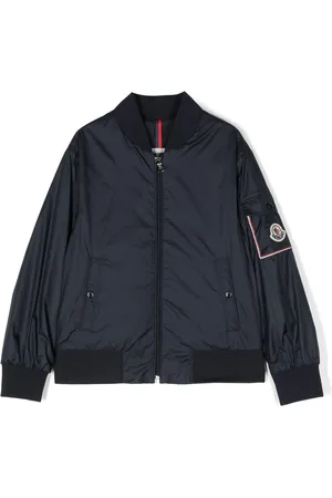 Moncler Veste bomber à patch logo
