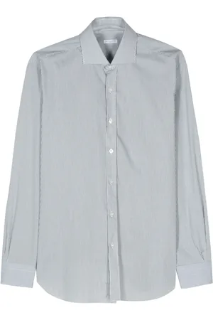 BARBA Chemise en coton à rayures