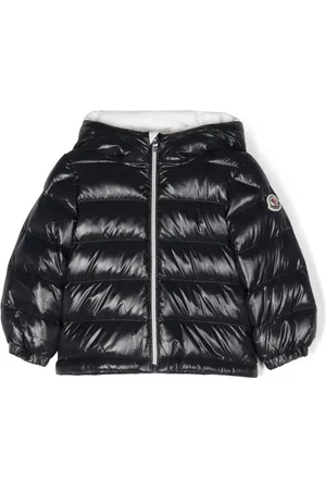 Moncler Doudoune à patch logo en coton