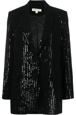 Michael Kors Blazer rayé à sequins