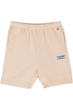 Calvin Klein Short en coton à logo imprimé