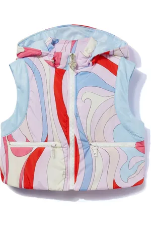 PUCCI Junior Gilet à imprimé Marmo