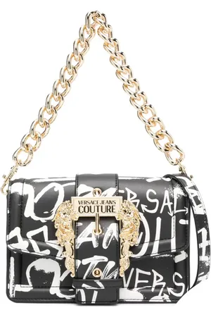 VERSACE Sac à bandoulière à imprimé graffiti