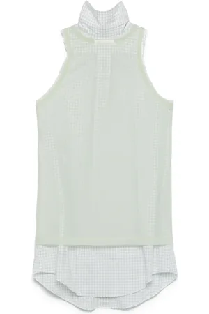 Maison Margiela Chemise sans manches à carreaux