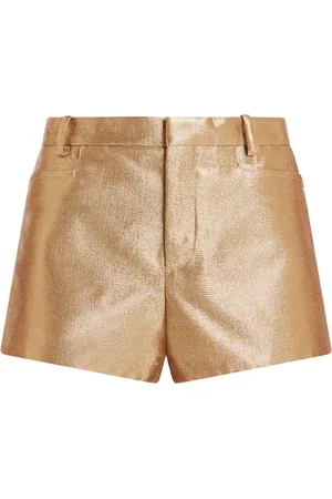 Tom Ford Short taille-haute à détails métallisés
