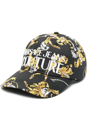 VERSACE Casquette à imprimé baroque