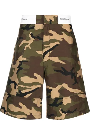 Palm Angels Short à imprimé camouflage