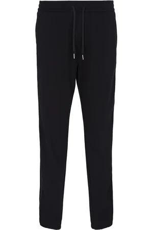 Armani Exchange Pantalon de jogging en coton à bande logo