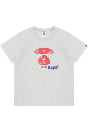 A Bathing Ape T-shirt en coton à imprimé graphique