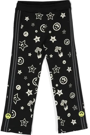 BARROW Pantalon en coton à logo imprimé