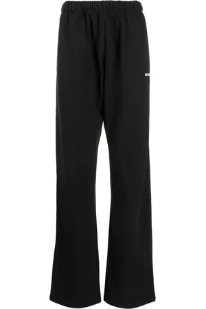 We11 Done Pantalon de jogging à logo imprimé