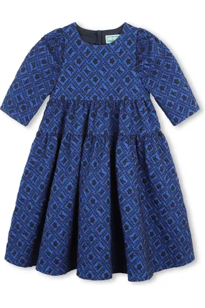 Kenzo Robe à logo en jacquard