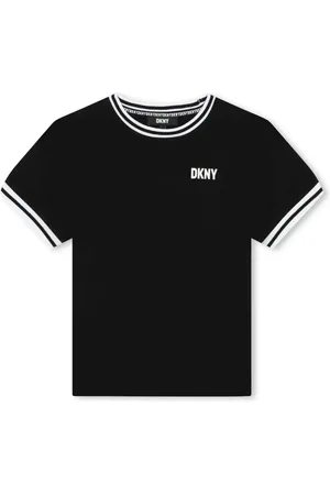DKNY T-shirt en coton biologique à logo imprimé