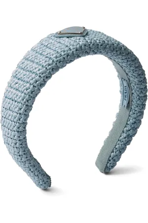 Prada Bandeau en crochet à logo triangle