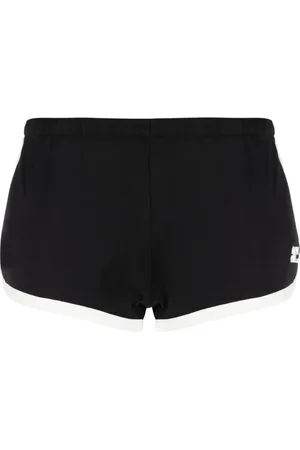 Courrèges Short à bordures contrastantes