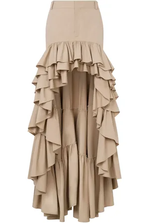 Moschino Jupe longue à volants