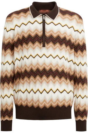Missoni Polo à motif zig-zag