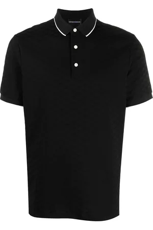 Emporio Armani Polo à logo brodé