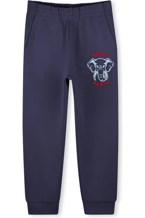 Kenzo Pantalon de jogging à logo brodé