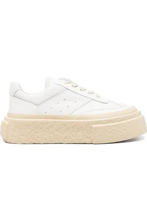 Maison Margiela Baskets à plateforme contrastante
