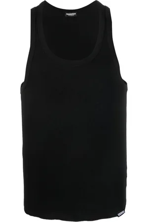 Dsquared2 Débardeur nervuré en coton