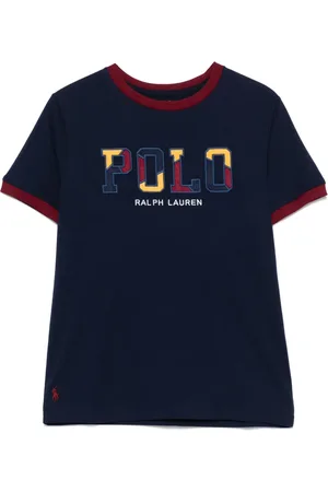 Ralph Lauren T-shirt à logo en velours côtelé