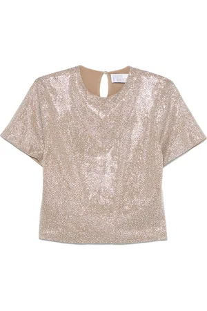 GIUSEPPE DI MORABITO T-shirt à ornements en cristal