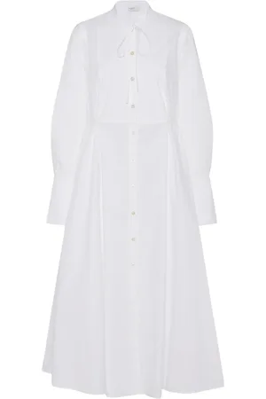 ROSETTA GETTY Robe-chemise en popeline