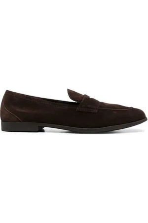 Fratelli Rossetti Mocassins en daim à entaille penny