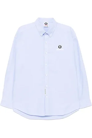 A Bathing Ape Chemise à manches à logo