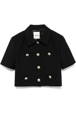Sandro Veste à coupe crop