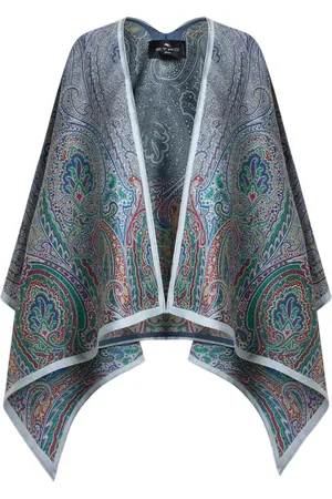 Etro Cape à motif cachemire
