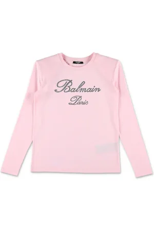 Balmain T-shirt à logo imprimé