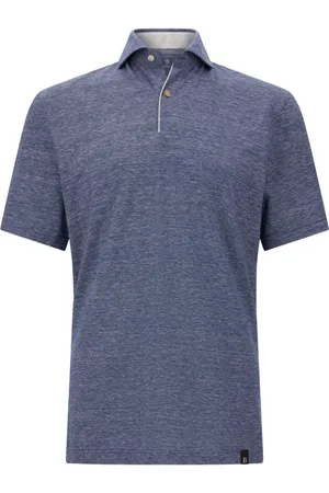 Boggi Milano Polo en coton mélangé