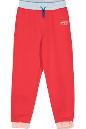 Kenzo Pantalon de jogging à design colour block