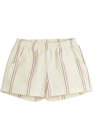 Mini Rodini Short rayé à taille élastiquée