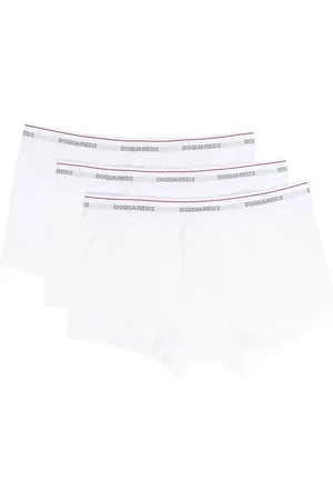 Dsquared2 Lot de trois boxers à bande logo