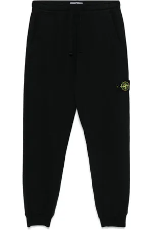 Stone Island Pantalon de jogging à patch Compass