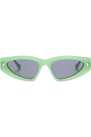 Nanushka Lunettes de soleil Crista à monture en D