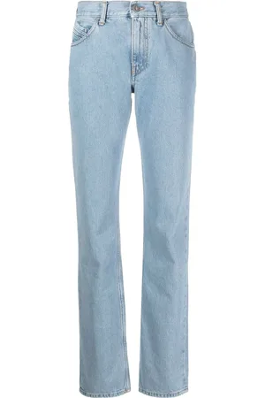 The Attico Jean slim à taille haute