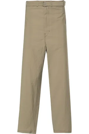 LEMAIRE Pantalon fuselé à taille ceinturée