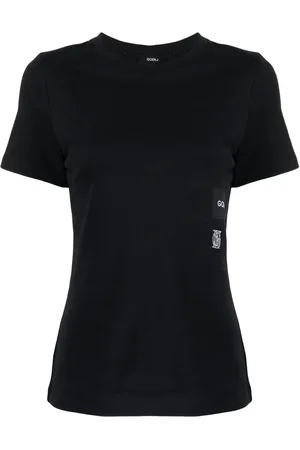 GOEN.J T-shirt en coton à logo imprimé