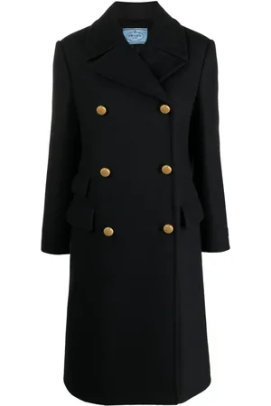 Prada Manteau à boutonnière croisée