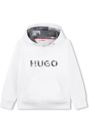 HUGO BOSS Hoodie à logo imprimé