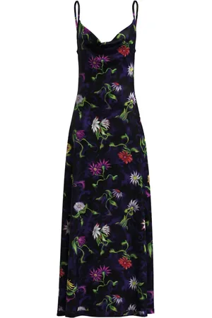 MACCAPANI Robe longue à col roulé