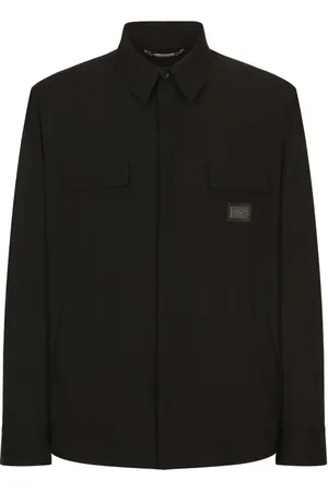 Dolce & Gabbana Chemise à plaque logo
