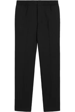 Ami Pantalon en laine à coupe droite