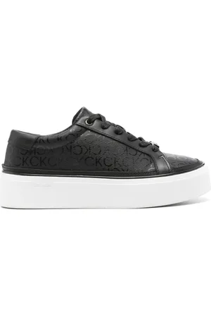 Calvin Klein Baskets à motif monogrammé