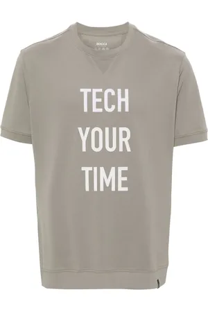 Boggi Milano T-shirt à slogan texturé